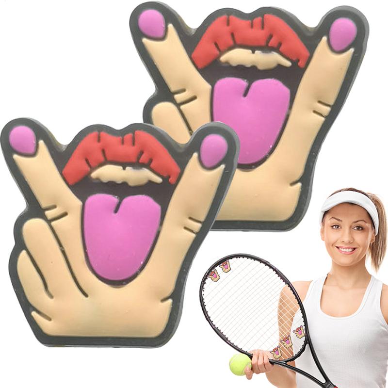 Badminton Anime - Amortisseur de raquette de tennis de