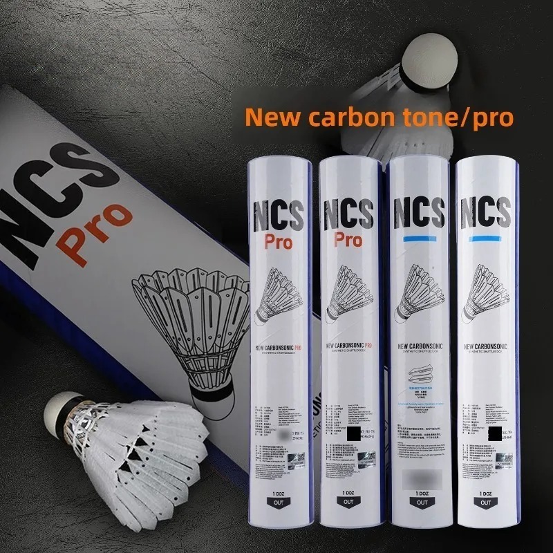 Nylon Shuttlecock 12 - Origina 12 pièces/tube NCS balles NCS