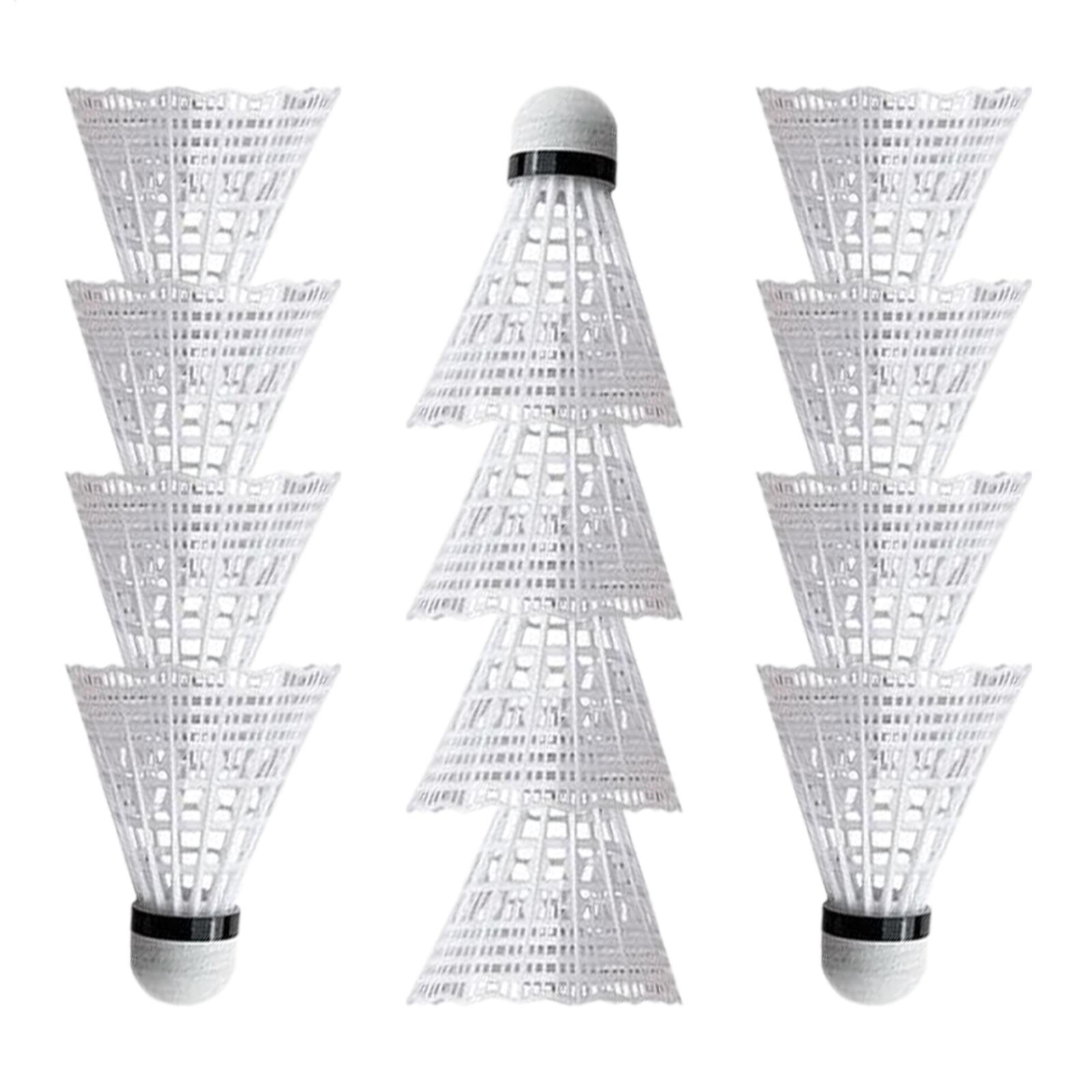 Nylon Shuttlecock 12 - Volants de badminton pour l'extérieur, 12