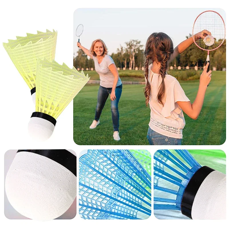 Balles de badminton colorées,  - Nylon Shuttlecock 12 avis et prix