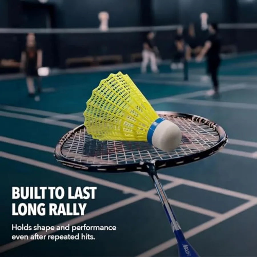 Volants de badminton en plumes - Nylon Shuttlecock 12 avis et prix