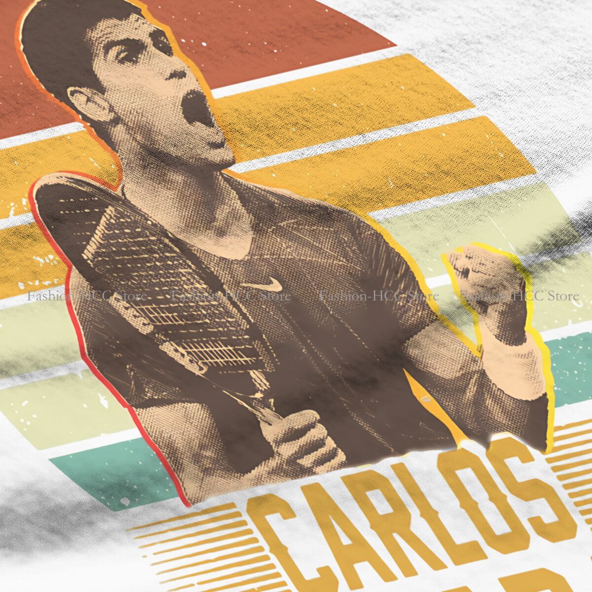 Carlos Alcaraz rétro Vintage c - Badminton Anime avis et prix